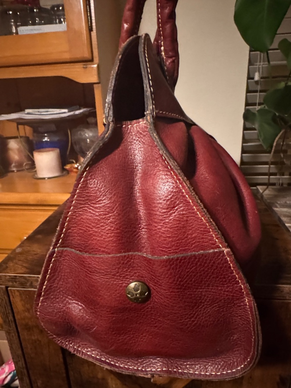 Patricia Nash leather shoulder bag - Picture 4 of 5